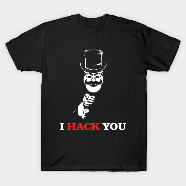 Uncle FSociety I Hack You Mr Robot T-Shirt by KrateMilk